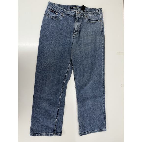DKNY Jeans Womens Jeans Size 10 Straight Leg Denim - Picture 2 of 10